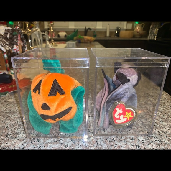 TY Beanie Babies Other - TY Beanie Babies Batty The Bat & Pumkin’ Halloween